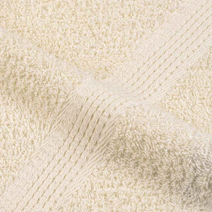 vidaXL Waschtücher FROGN 10 Stk. Creme 30x30 cm 360 g/m² 136994 – Bild 7