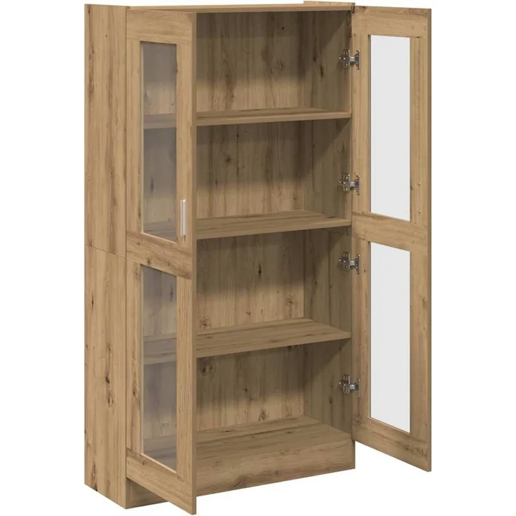 vidaXL Highboard Artisan-Eiche 82,5 x 30,5 x 150 cm Holzwerkstoff 3318719 – Bild 6