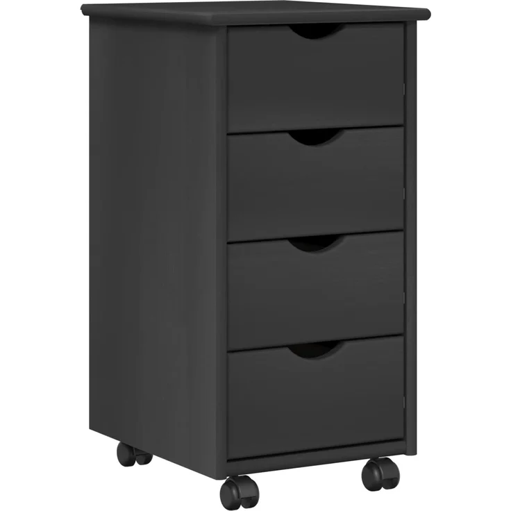 vidaXL Schreibtischschrank-Set MOSS 2 stk. Grau 112 x 50 x 75 cm 3438772 – Bild 3