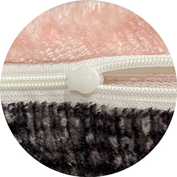 Leonado Vicenti Bettwäsche Winter Teddy Plüsch, Fleece, 2 teilig, Flauschig warmes Cashmere Touch, meliert – Bild 3