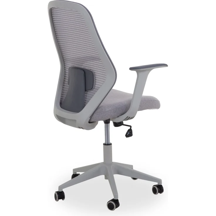 Drehstuhl HARPER AKITA BHT 58x99x62.50 cm grau Chefsessel Bürostuhl Schreibtischstuhl Bürosessel – Bild 3