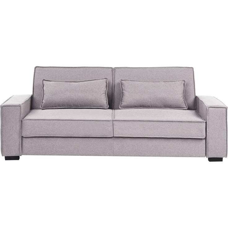 Schlafsofa 3-Sitzer AROLE Stoff Grau