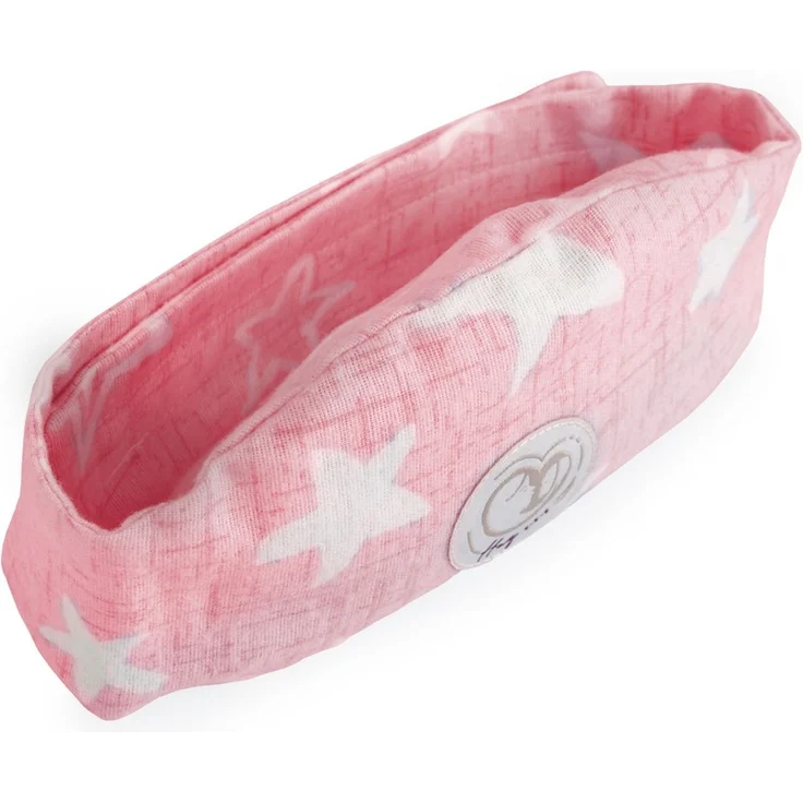 Moni Baby Anti-Kolik-Gürtel, Kirschkernkissen, Wärmekissen, Thermo-Gürtel rosa Sterne – Bild 2