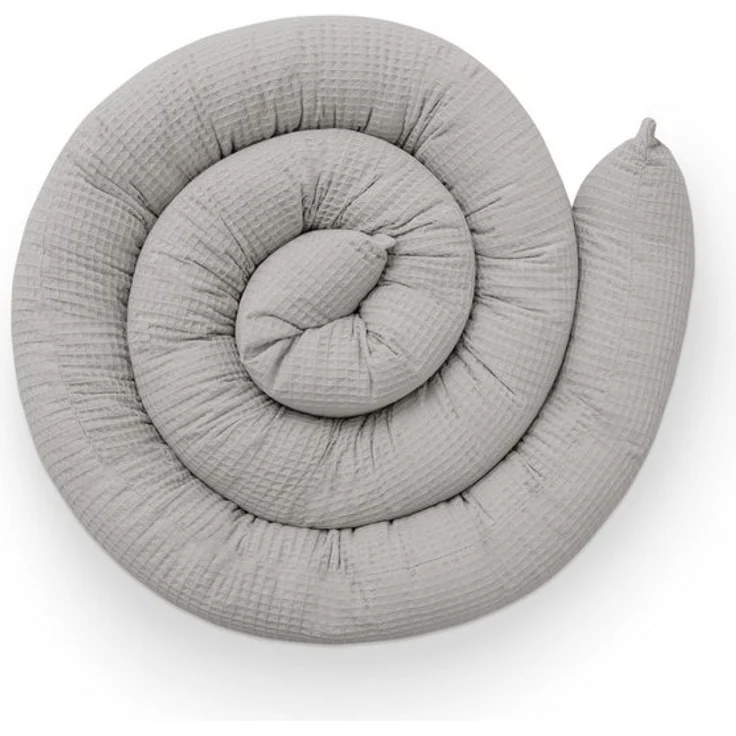 Ehrenkind Nestchenschlange Bettschlange aus 100% Bio-Baumwolle, Schutz und Geborgenheit, (Kuschelschlange, Bettumrandung Babybett), Bettschlange Baby – Bild 4