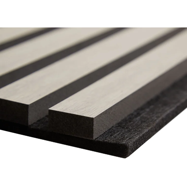 Akustikpaneel 60 x 60 cm 1 Stück Akustikpaneele Holz Grau Paneele Wandpaneele Deckenpaneele 3D Wandpaneel Wandverkleidung Dekorpaneel – Bild 6