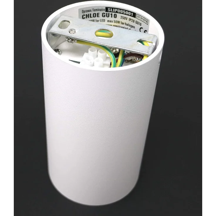 Deckenspots weiß D-70mm GU10 IP20 Röhre goldenes Auge – Bild 5