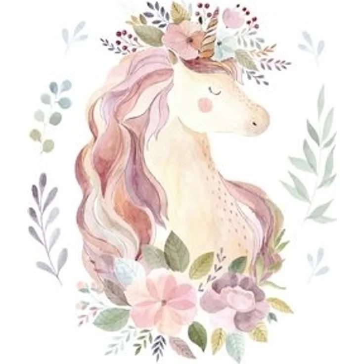 WANDKIND Wandtattoo Magisches Einhorn V251, rückstandslos abziehbar – Bild 6