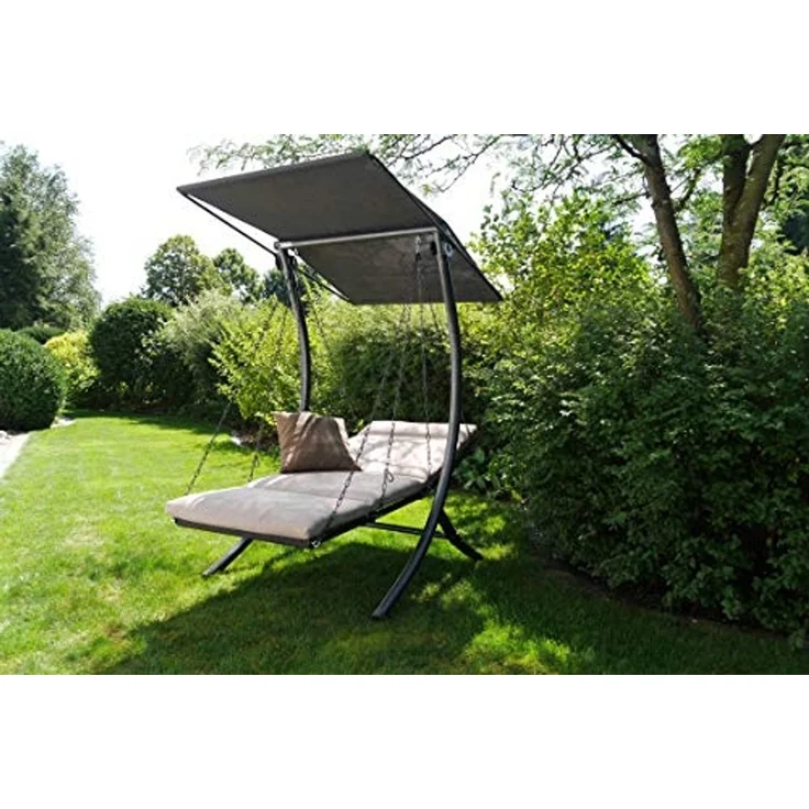 Hollywoodschaukel 1-Sitzer Swing Smart sand – Bild 4
