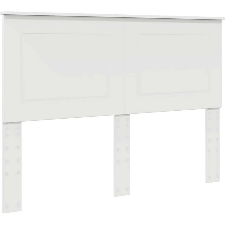 vidaXL Bett Kopfteil Weiß 100 cm Holzwerkstoff (1-tlg) – Bild 1