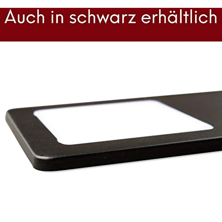 kalb LED Unterbauleuchte Silber 5W - sehr flache Küchenleuchte mit Touch-Dimmfunktion, 2er Set neutralweiß, neutralweiss – Bild 8