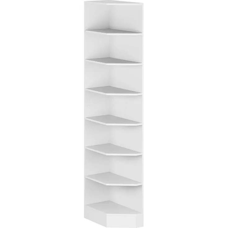 Vicco Küchenregal R-Line, Weiß/Weiß 30 cm | mit 7 Fächern