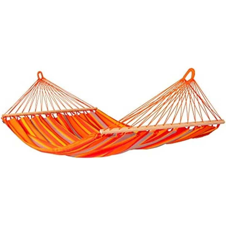 La Siesta Doppel-Hängematte ALISIO toucan orange Stabhängematte ALR16-28