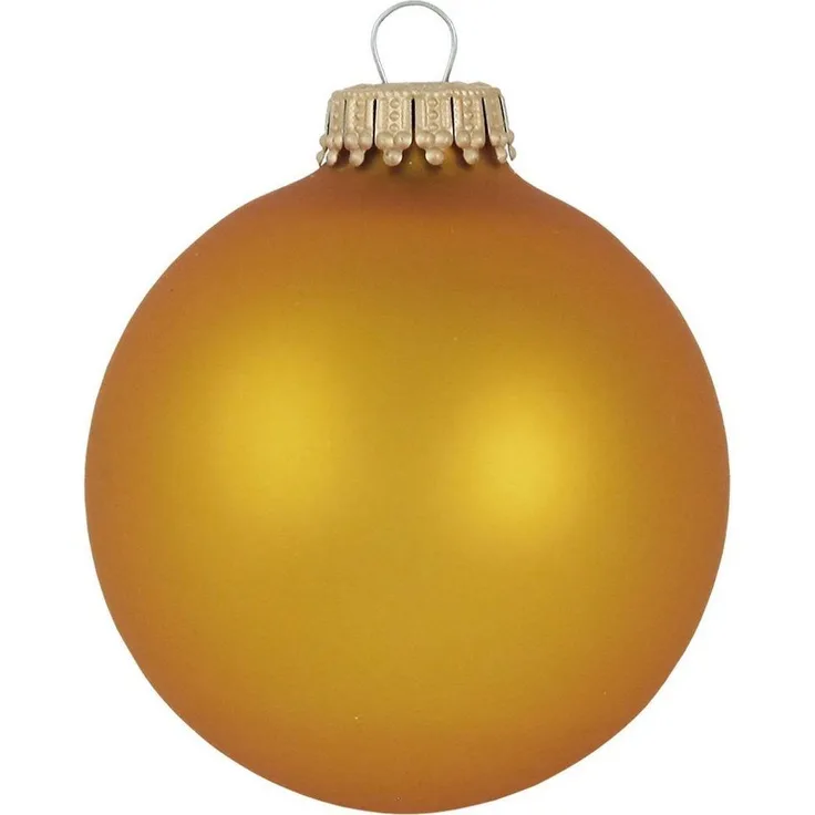Krebs Glas Lauscha Weihnachtsbaumkugel CBK83304, Weihnachtsdeko, Christbaumschmuck, Christbaumkugeln Glas (8 St)