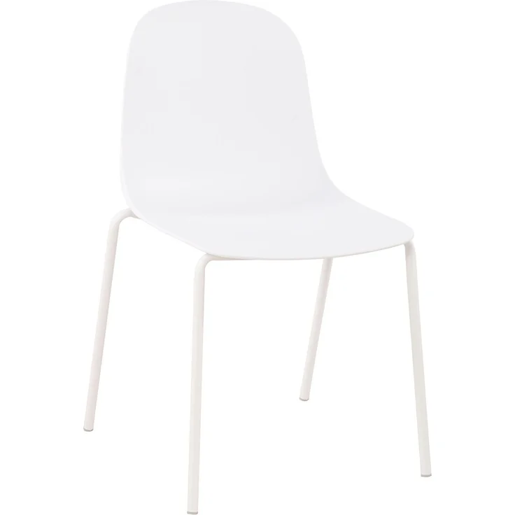 Gartenmöbel-Set IDA mit 4 Stühlen - 166x162x85cm, Kunststoff, Weiß | Balkonset Gartenset Tisch mit Stühlen Bistroset Outdoor – Bild 5