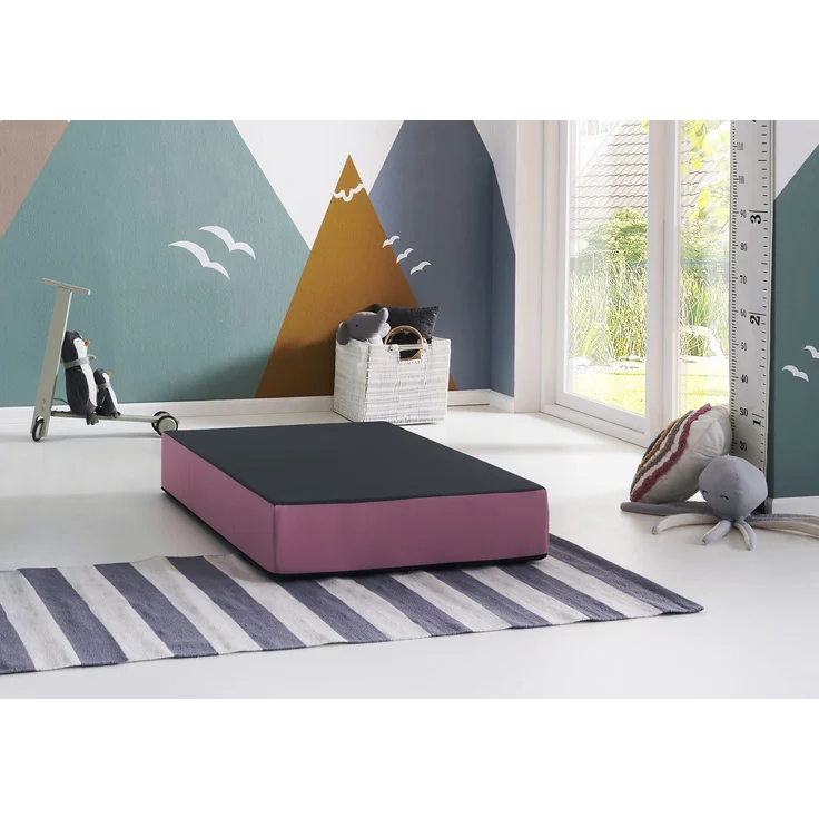 Sun Garden 'Jump' Kinder-Hüpfmatratze, 99x75x18 cm, pink / grau – Bild 2