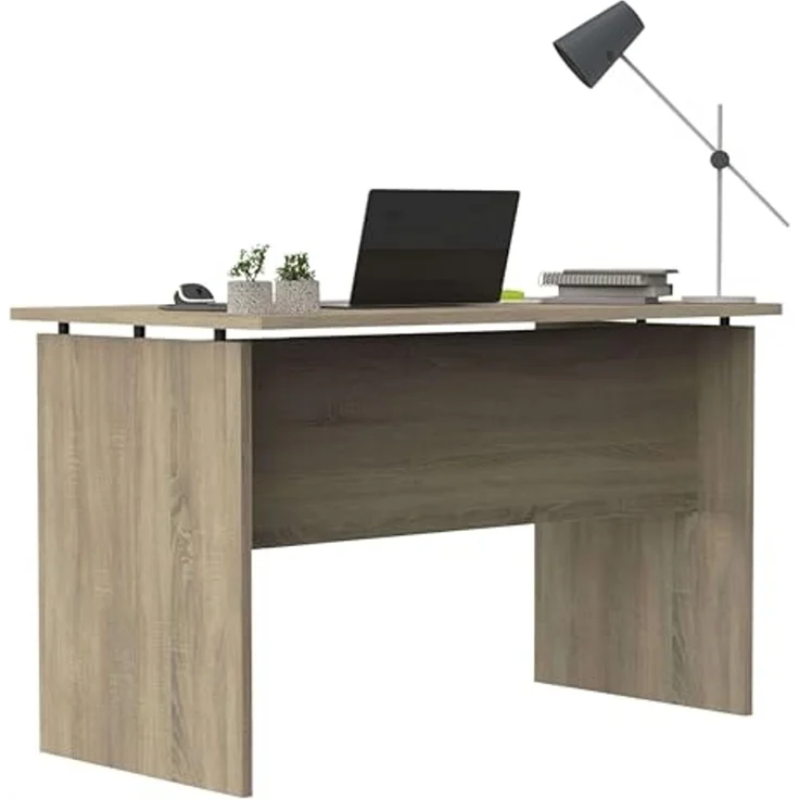 Muebles Pitarch | Bürotisch, Schreibtisch, Computertisch oder Studientisch, Cambrian Eiche, 76 x 120 x 68 cm (Höhe x Breite x Tiefe), modern, Modell Teide – Bild 4