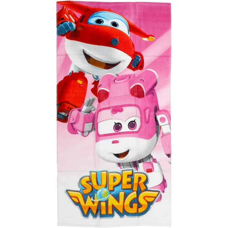 Artesania Cerda 2200002234 Badetuch Baumwolle, Design Super Wings