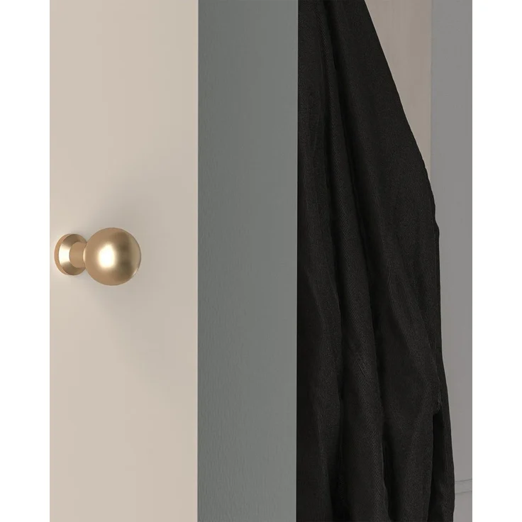 Selsey “Caletto’ Garderobenschrank eintürig, beige, ca. 190 x 55 x 34 cm – Bild 8