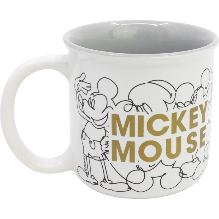 Disney Mickey Mouse Signature Frühstückstasse 400 ml in Geschenkbox – Bild 1