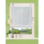 Home Wohnideen Raffrollo Effektvoile weiß 140 x 45 cm