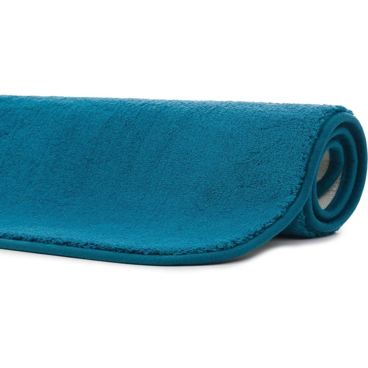 Gözze Badematte Rio Premium, Höhe 18 mm, rutschhemmend beschichtet, schnell trocknend, fußbodenheizungsgeeignet, Polyester, rechteckig, Badteppich, Uni Farben, waschbar, rechteckig & rund erhältlich – Bild 3