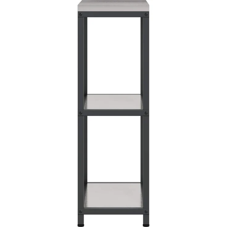 vidaXL Küchenaufbewahrung mit Regal Silber 60 x 50 x 92 cm Stahl 874979 – Bild 5