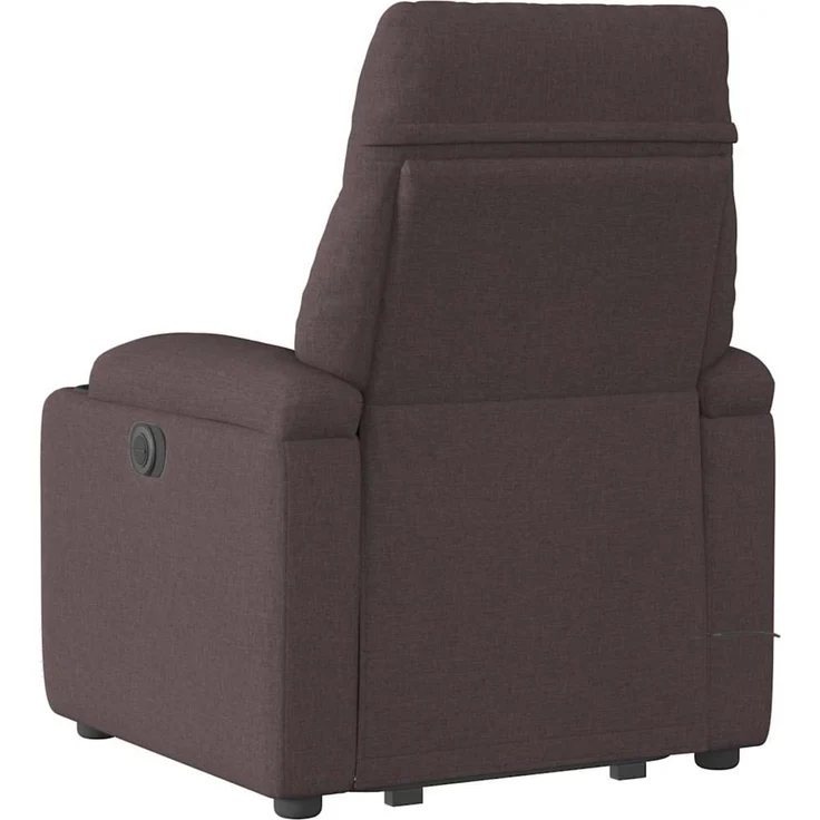 vidaXL Massagesessel mit Aufstehhilfe Dunkelbraun Stoff 3303047 – Bild 7