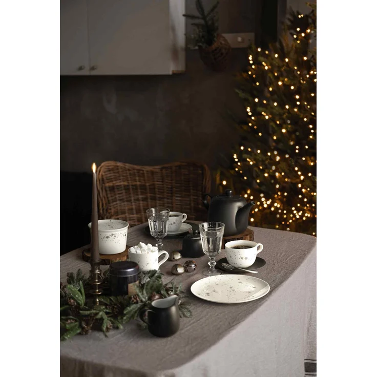 Seltmann Weiden Liberty Velvet Black Milchkaffeetasse mit Untertasse 400 ml 6er Set – Bild 4