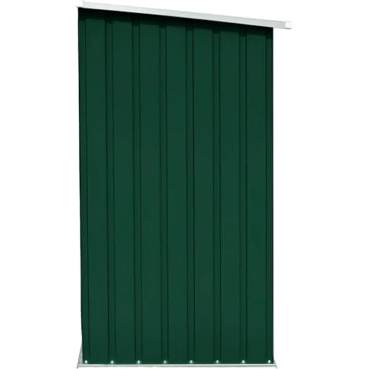 vidaXL Brennholzlager Verzinkter Stahl 163 x 83 x 154 cm Grün 47089 – Bild 6
