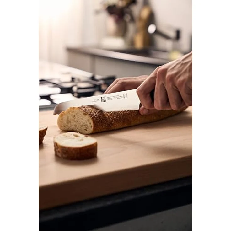 ZWILLING Gourmet Selbstschärfender Messerblock 7-tlg, Braun – Bild 9