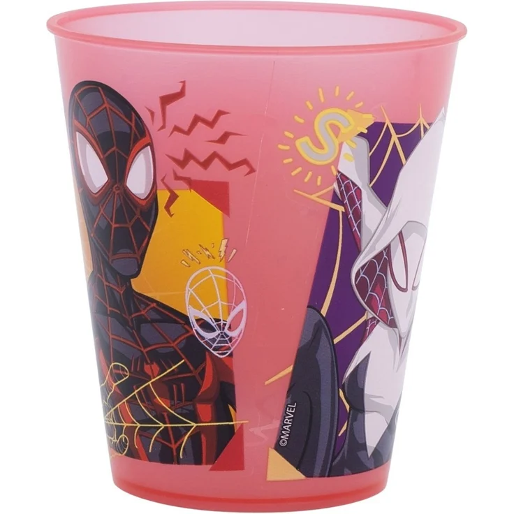 Spiderman Kinder Becher Set 4 teilig 285 ml aus Polypropylen – Bild 4