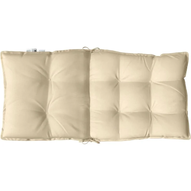 vidaXL Niedriglehner-Auflagen 2 Stk. Beige Oxford-Gewebe 377680 – Bild 7