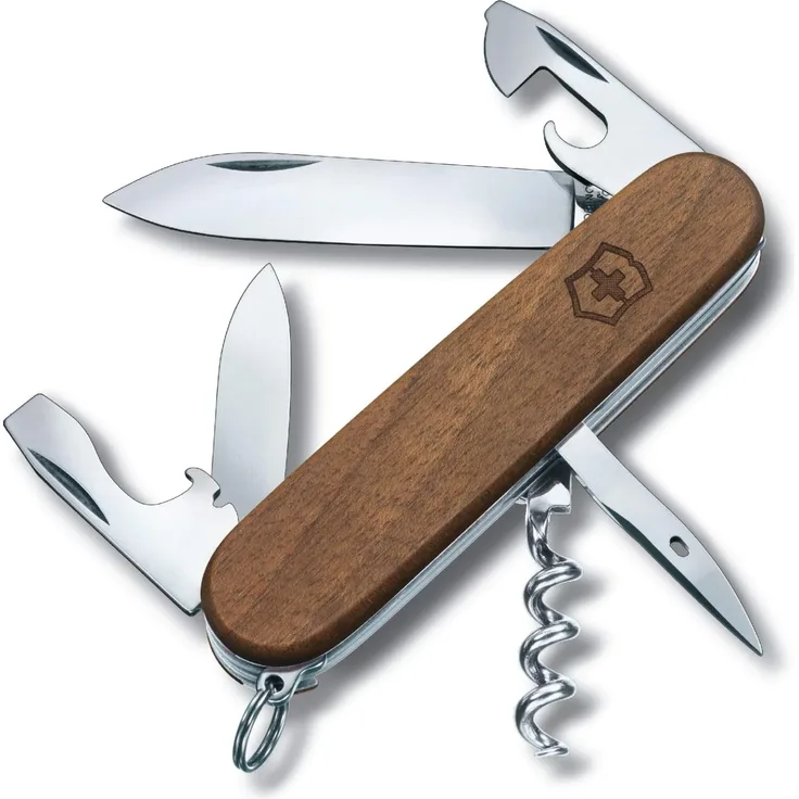 Victorinox Spartan Wood Taschenmesser 91 mm Nussbaum-Holz