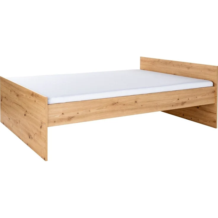 arthur berndt Jugendzimmer-Set Alessio, (Set, 5-tlg, Bett, Kleiderschrank, Schreibtisch, Standregal und TV-Lowboard), mit Melamin-Oberfläche – Bild 3