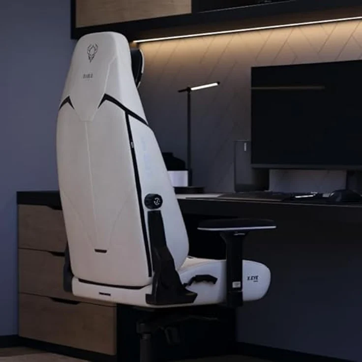 Diablo Ergonomischer Gaming Stuhl Stoff X.Eye Prime Pc Stuhl mit Magnet-Kopfstütze Gaming Sessel Kühlfunktion Gaming Stuhl Ergonomisch Strapazierfähiger Stoff Gaming Chair 140 kg Desert Storm – Bild 17