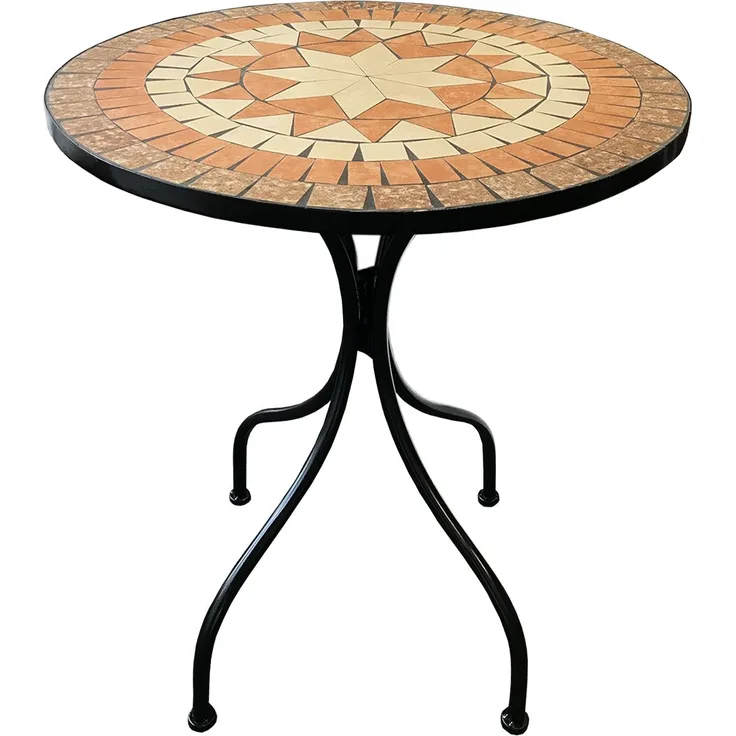 Mediteraner Gartentisch im Mosaik design Bistrotisch Ø60cm