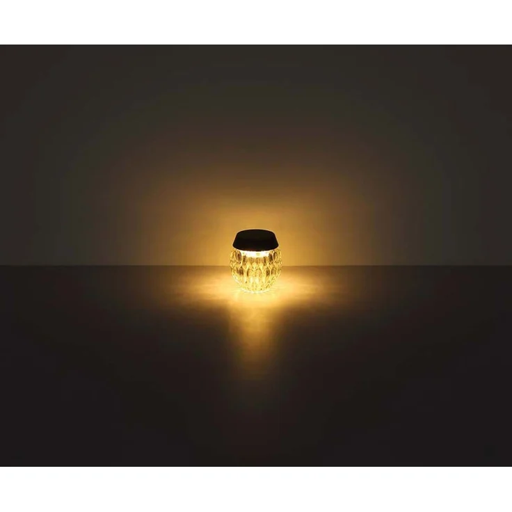 LED Tischleuchte, Touchdimmer, Höhenverstellbar, grün, H 28 cm – Bild 10