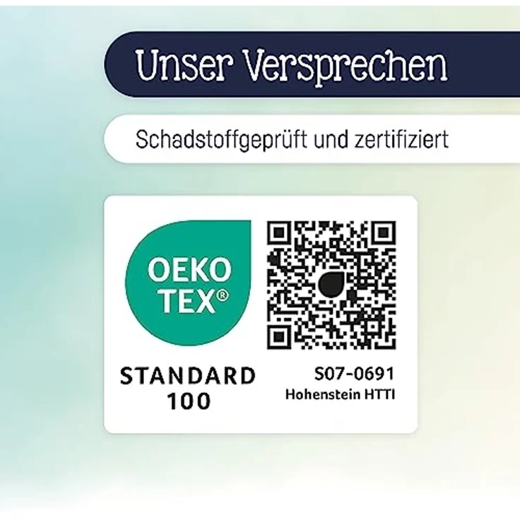 Julius Zöllner Überzug Wickelauflage Musselin lime 85/75 – Bild 4