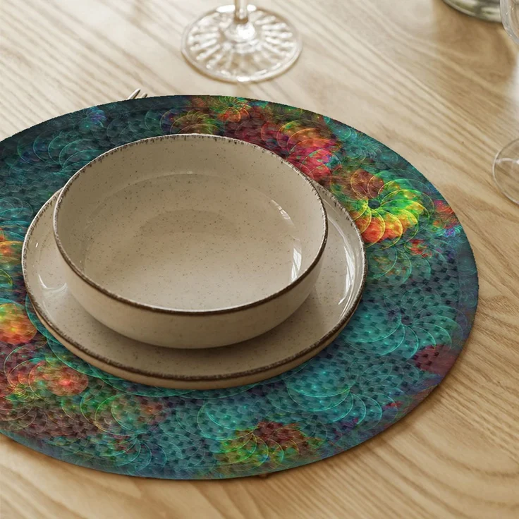 Hermia Concept '4089Supla' Tischset, Mehrfarbig, Ø 37 cm – Bild 2