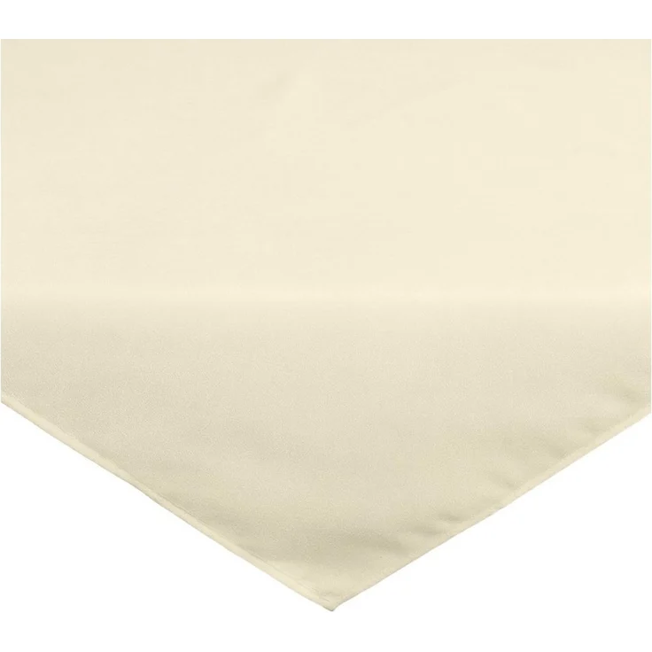 matches21 HOME & HOBBY Tischdecke Tischdecke 85 x 85 cm für Küche & Esstisch in Cremeweiß (1-tlg), Waschbares Tischtuch mit Lotuseffekt – Bild 1