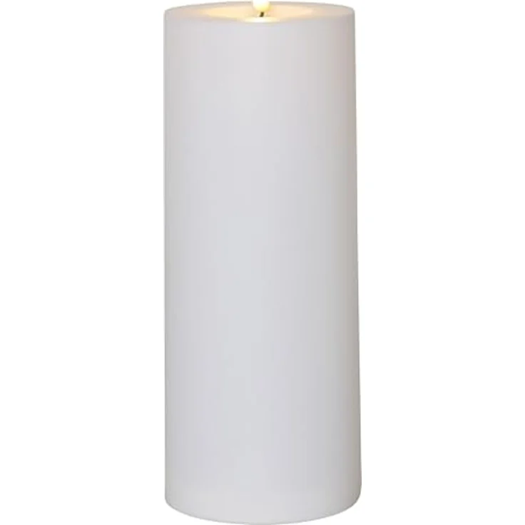 LED-Kerze ,Flamme Rak, outdoor, weiß, 27cm – Bild 1