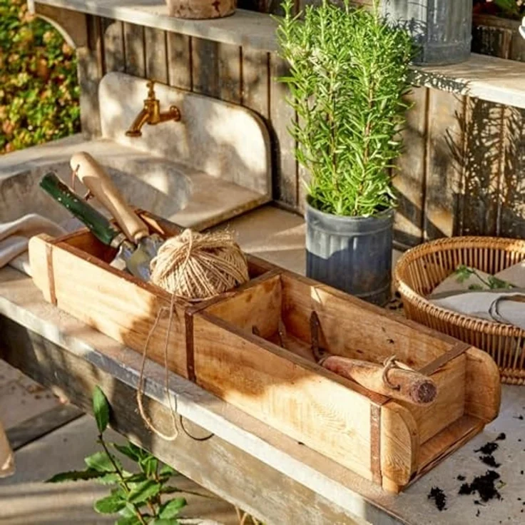 Mirabeau Übertopf Pflanzkasten Dory braun – Bild 5