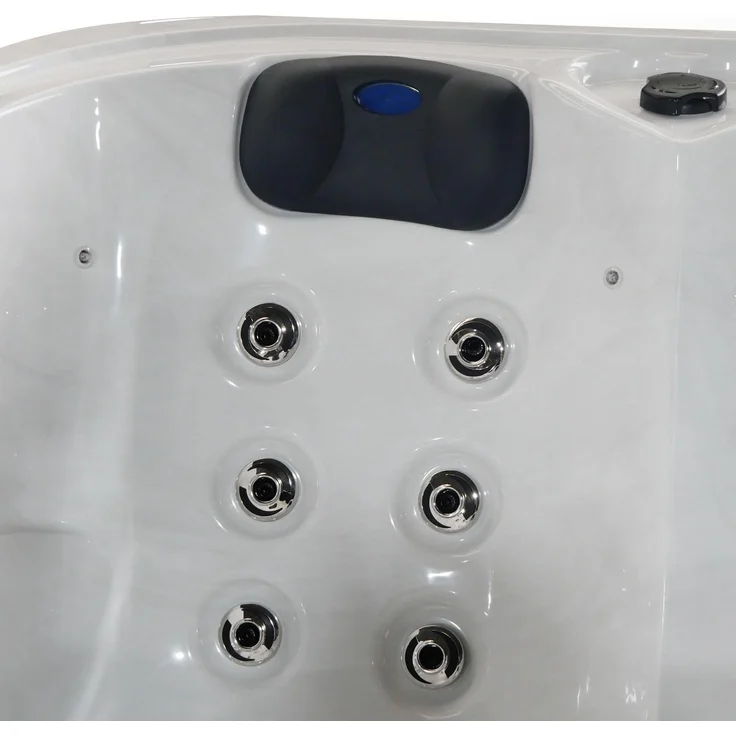 Outdoor Whirlpool Spa TINO Weiß 195x127 cm ohne Zubehör – Bild 8