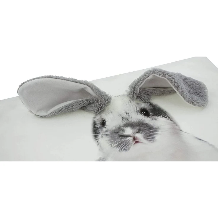 Dekoleidenschaft Kissenhülle "Hase" verschiedene Modelle, 45x45 cm, Zierkissenbezug, Kissenbezug, Osterdekoration, Zierkissenhülle mit Ostermotiv, Kuschelkissenhülle – Bild 3