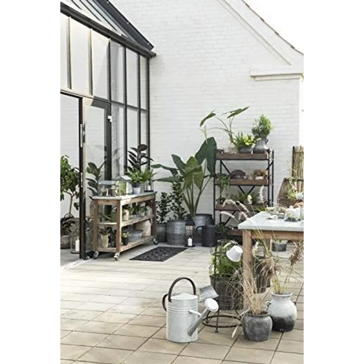 Fußmatte Türmatte Fußabtreter Gummi Filigran Schwarz 45x120cm Ib Laursen 2825-00 – Bild 4