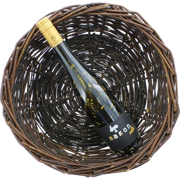 Weidenschale Naturbraun Ø 38cm Obstschale Dekoschale Obstkorb Korb Schale – Bild 4