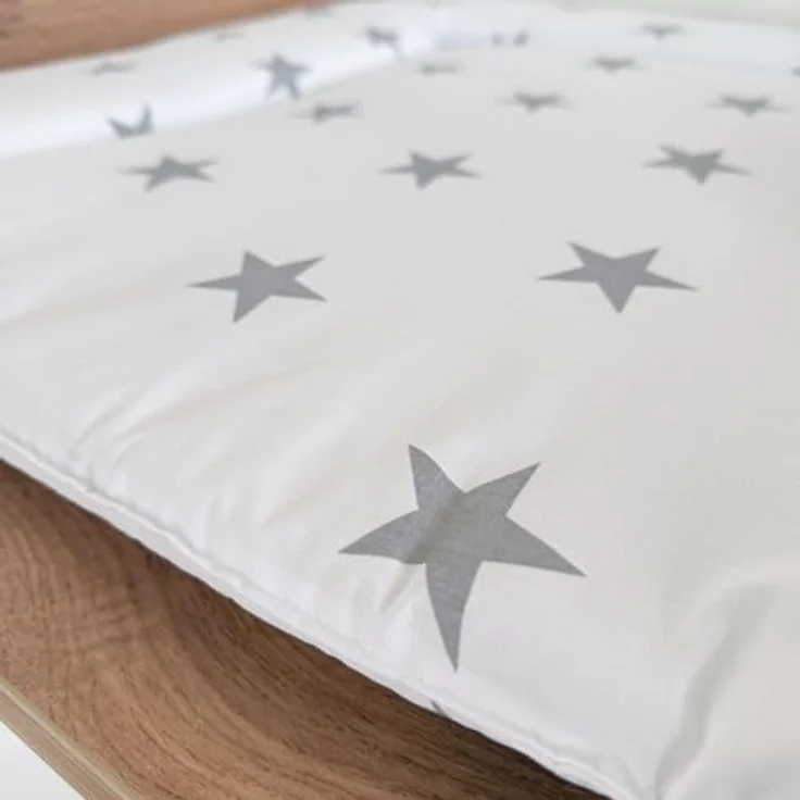 roba Wickelauflage 'Little Stars' 85 x 75 cm - PU beschichtet & 100% phthalatfrei - Weiß – Bild 8