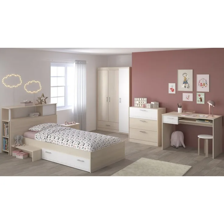 Jugendzimmer Set Parisot Charly 9 – Kinderzimmermöbel