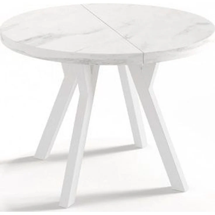 WFL GROUP Esstisch Twixy (erhältlich in 3 Größen – 90/100/100 cm, ausziehbar auf 170/150/200 cm), platzsparender Tisch für kleine Küche, Esszimmer oder Wohnzimmer – Bild 6