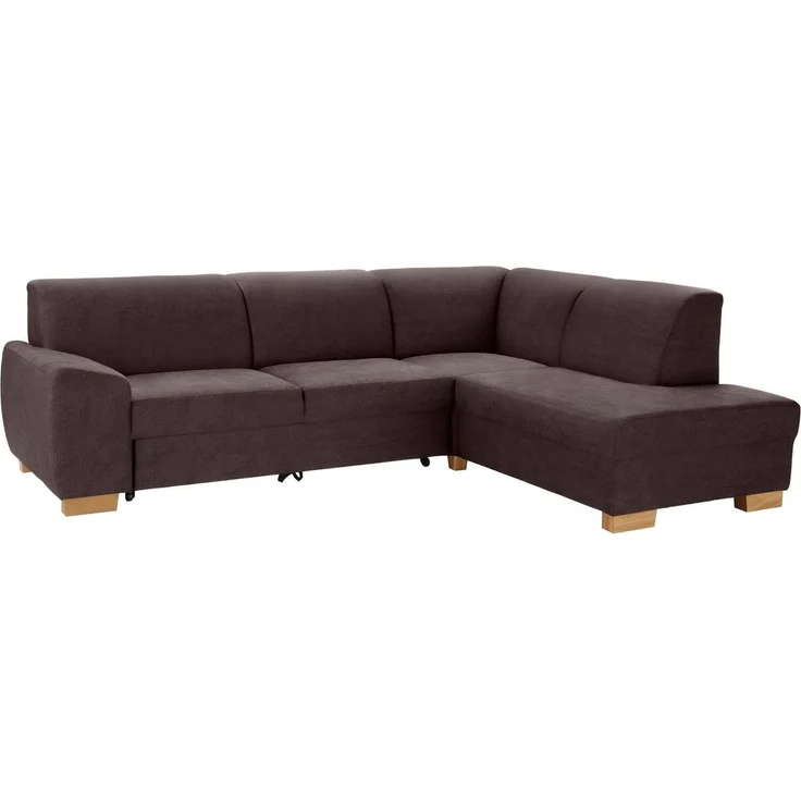 DOMO collection Ecksofa Incanto kubische Formensprache, Breite 260cm, komfortabel, L-Form, ohne Bettfunktion, Struktur weich – Bild 3